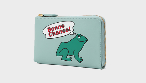 ESSENCE OF POISON L字ファスナースリムウォレット 牛革 KIR-3322