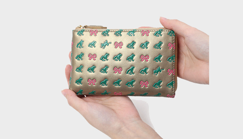 ESSENCE OF POISON スリムウォレット 牛革 KPO-3313