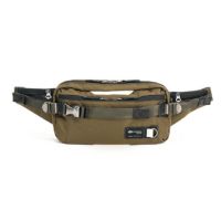 DOUBLES レザー ウエストポーチ ブラック 当時定価より 約20%OFF】 DOUBLES BLACK ウエストポーチ＆ボディ