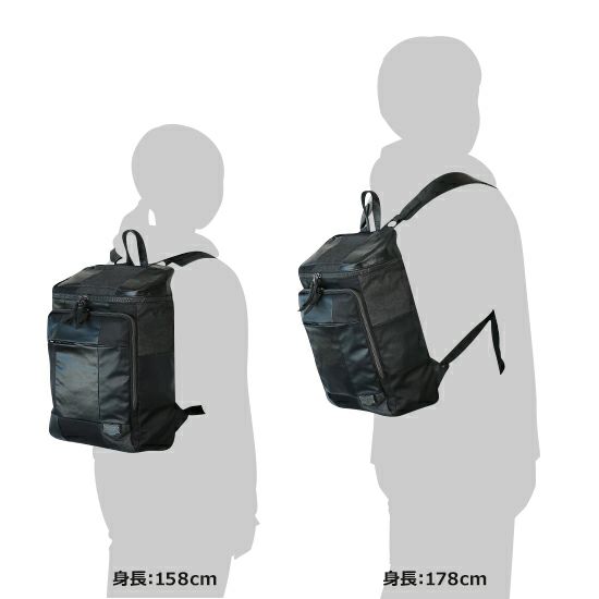 DSBK リュックサック 綿MIX×ナイロン×牛革 JEW-3064