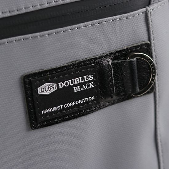 DOUBLES BLACK ブリーフケース コーティングコーデュラポリ×牛革×ターポリン JPA-3007
