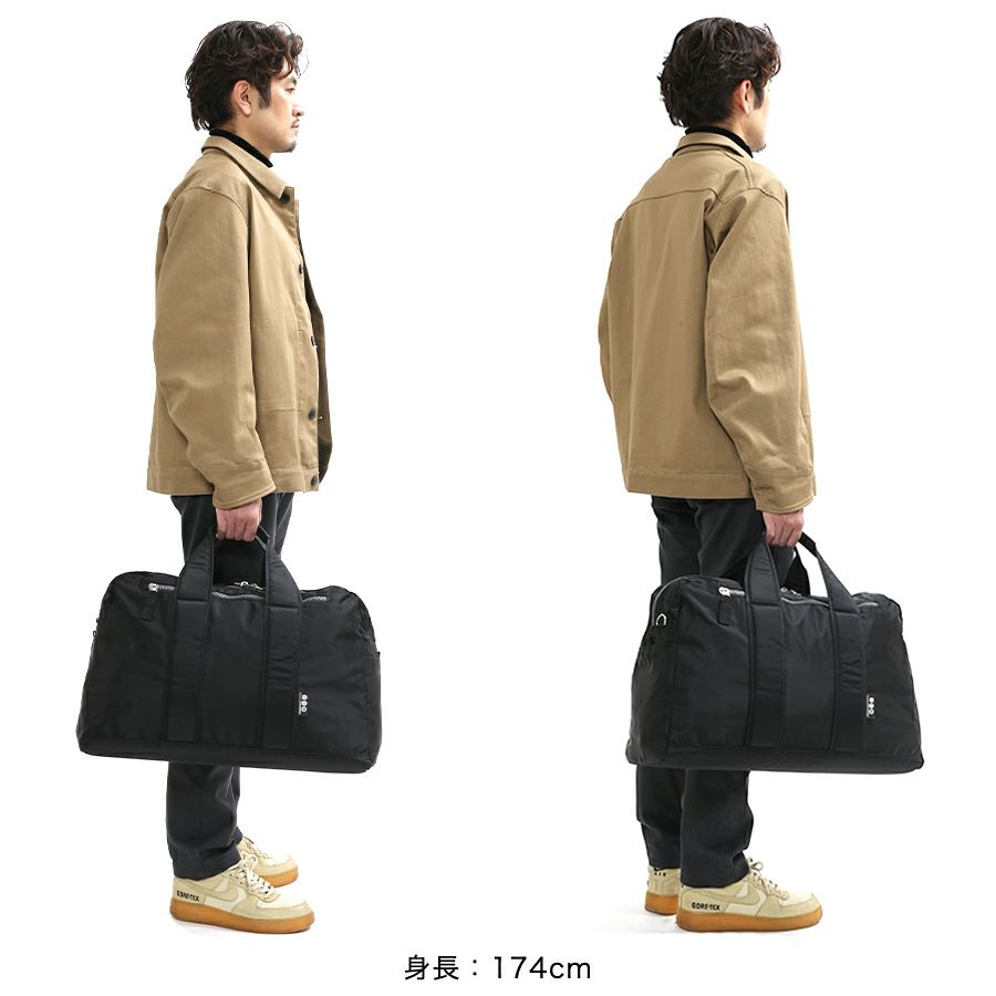 MOUSTACHE 2WAY ボストンバッグ(M) 210D高密度ナイロン AFG-6052
