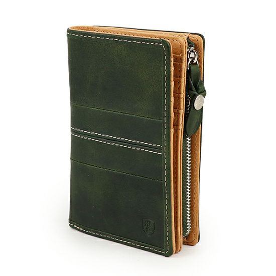 ムスタッシュ２つ折り財布　縦型 MOUSTACHE moustache 財布 ミドルウォレット ムスタッシュ 二