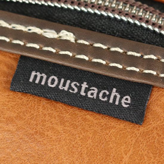 MOUSTACHE ショルダーバッグ 合皮×白化合皮 VMR-5696