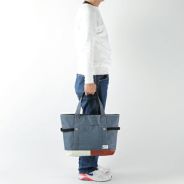 MOUSTACHE トートバッグ ポリエステル×合皮 YUQ-5765 | ハーヴェスト