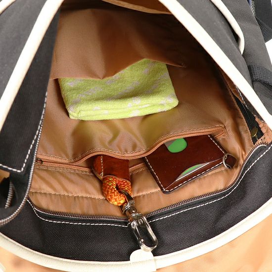 MOUSTACHE リュックサック ポリエステル×合皮 YUQ-5769