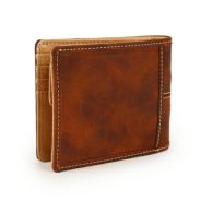 MOUSTACHE 二つ折り財布 バッファロー革×豚革 DBR-5403 | ハーヴェスト