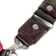 DOUBLES ボディバッグ イタリアンソフト牛革×牛革×ナイロン JMO-7450