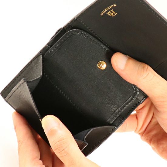 Heart Made Factory 二つ折り財布 牛革 HR-1371 | ハーヴェスト