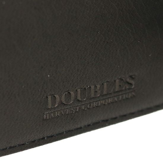 DOUBLES 二つ折り財布 一毛牛（国産牛）×馬革 DMO-7482