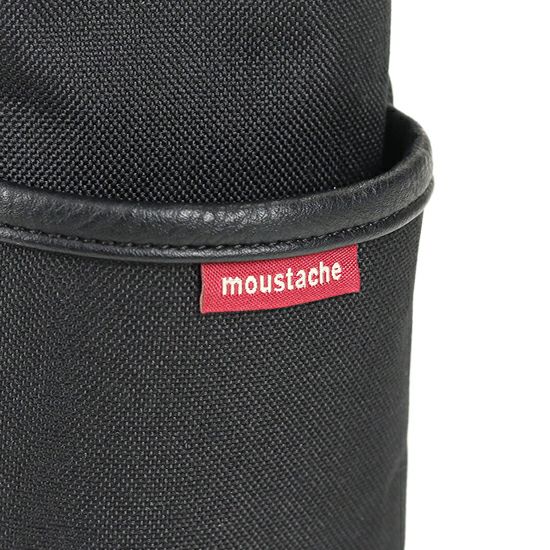  MOUSTACHE トートバッグ 杢調ポリxシボ合皮 BFA-4987