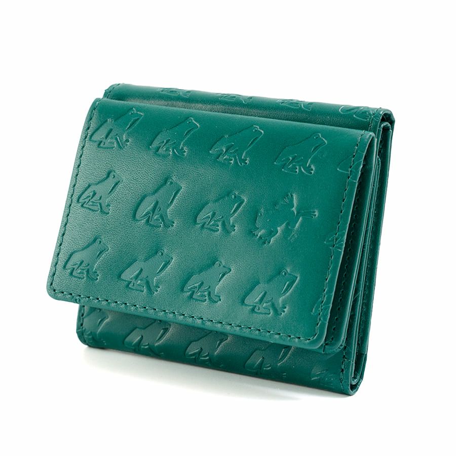 ESSENCE OF POISON 三つ折りミニウォレット 牛革 DES-3500