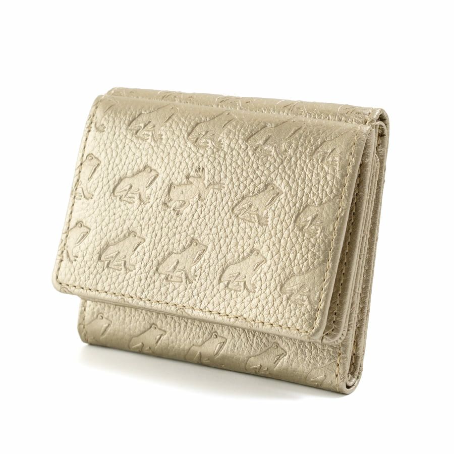 ESSENCE OF POISON 三つ折りミニウォレット 牛革 DES-3500