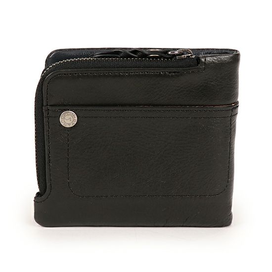 MOUSTACHE 二つ折り財布 牛革 PPH-4119