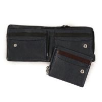 公式】 MOUSTACHE 二つ折り財布 牛革 PPH-4119 ハーヴェスト