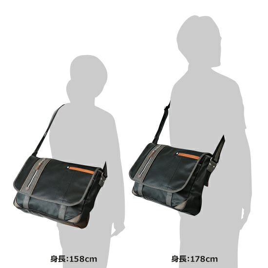 MOUSTACHE ショルダーバッグ 合皮 YVQ-5959