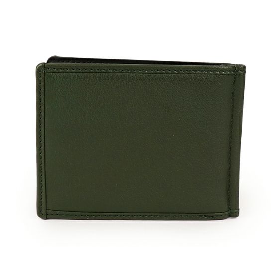 DOUBLES 二つ折り財布 一毛牛（国産牛）×馬革 DMO-7488