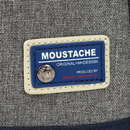 MOUSTACHE ボディバッグ(L) 杢調ポリxヌメ調合皮 MDP-0651