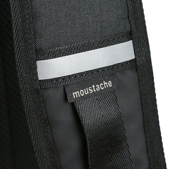 MOUSTACHE リュックサック(44L) 杢調ポリxコーティングポリ MIU