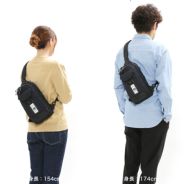 当時定価より 約20%OFF】 DOUBLES BLACK ボディバッグ CORDURA
