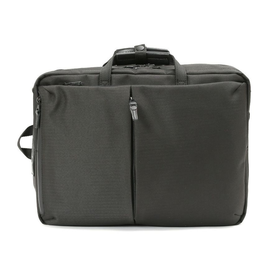 moustache on time 3wayビジネスバッグ 撥水ヘリンボーンポリ×コーティングポリ×牛革 JJT-2068