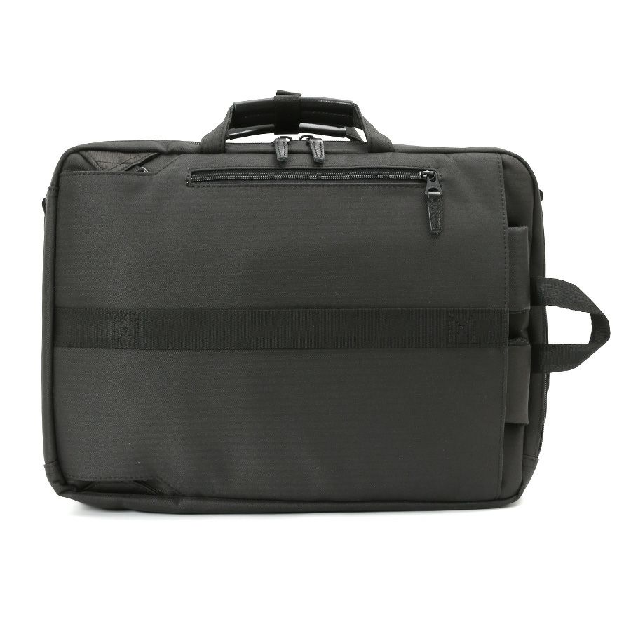 moustache on time 3wayビジネスバッグ 撥水ヘリンボーンポリ×コーティングポリ×牛革 JJT-2068