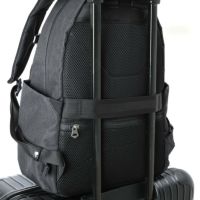 MOUSTACHE デイパック リュックサック 杢調ポリ×合皮×牛革 VXN