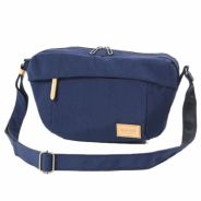 公式】 MOUSTACHE ショルダーバッグ ポリエステル×ヌメ牛革 BAT
