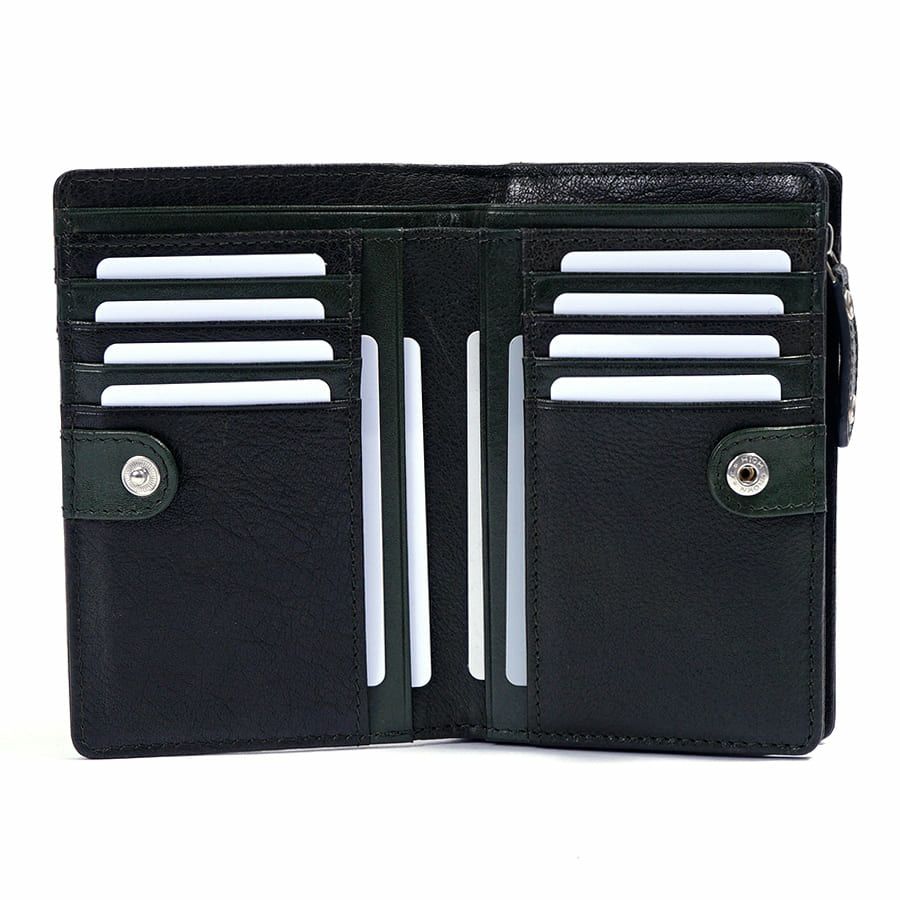 MOUSTACHE ミドルウォレット 牛革 WXE-4272