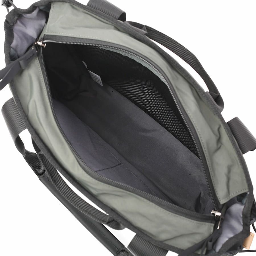 MOUSTACHE トートバッグ シワ加工ナイロン MEG-4429