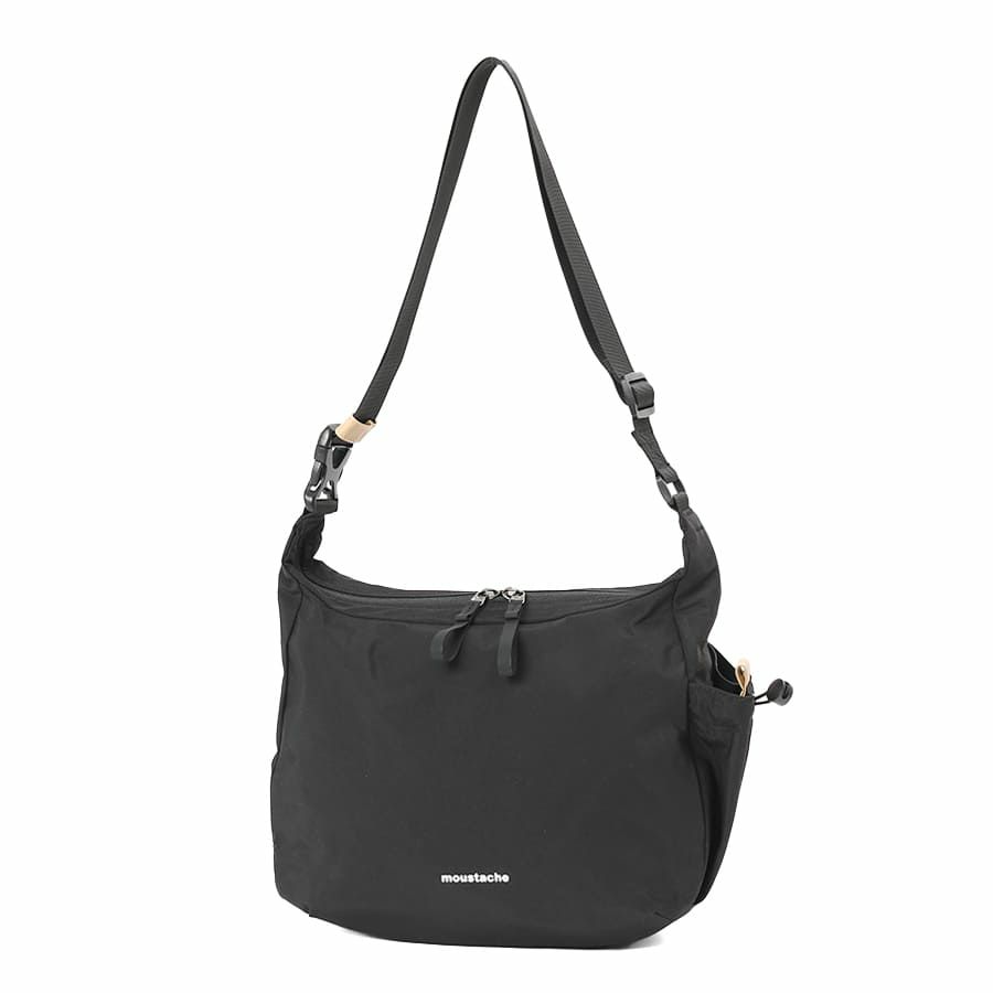 MOUSTACHE ショルダーバッグ シワ加工ナイロン MEG-4430