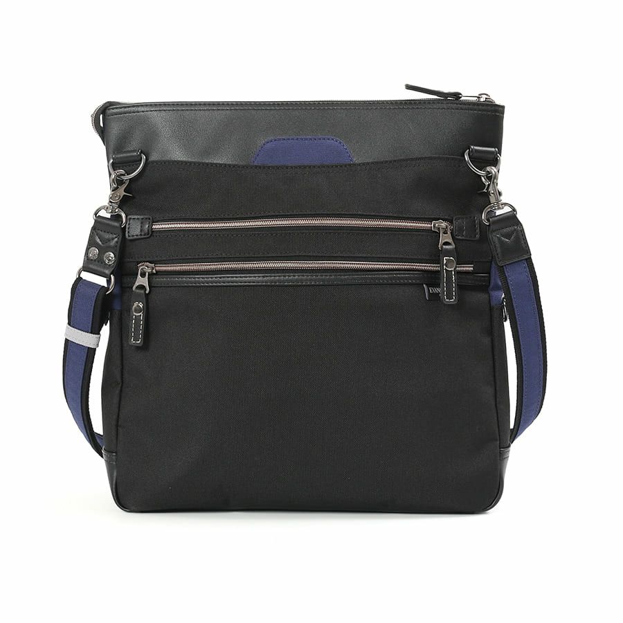 MOUSTACHE ショルダーバッグ ポリエステル×合皮 JED-1500