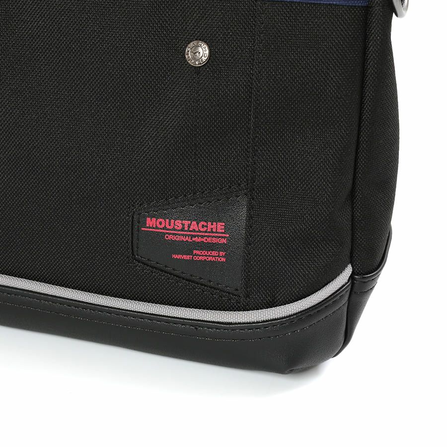 MOUSTACHE ショルダーバッグ ポリエステル×合皮 JED-1500