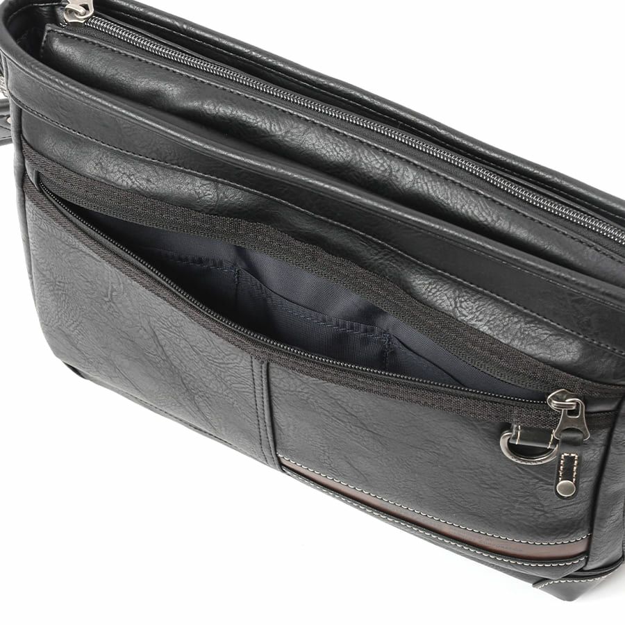 MOUSTACHE ショルダーバッグ 合皮 JTZ-4156