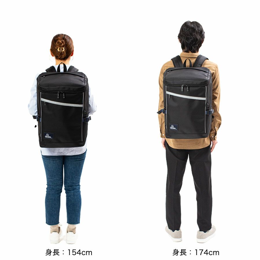 【エヴァンゲリオンコラボ】 MOUSTACHE スクエアリュック(30L) ポリエステル×合皮 JEB-1502