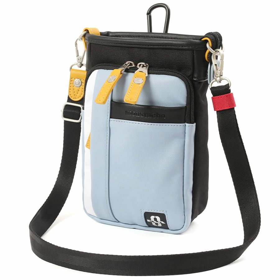 【エヴァンゲリオンコラボ】 MOUSTACHE ミニショルダーバッグ 合皮×ポリエステル JEZ-4485