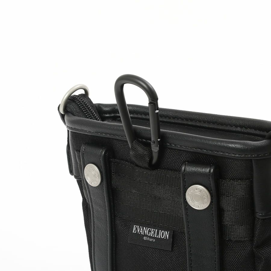 【エヴァンゲリオンコラボ】 MOUSTACHE ミニショルダーバッグ 合皮×ポリエステル JEZ-4485