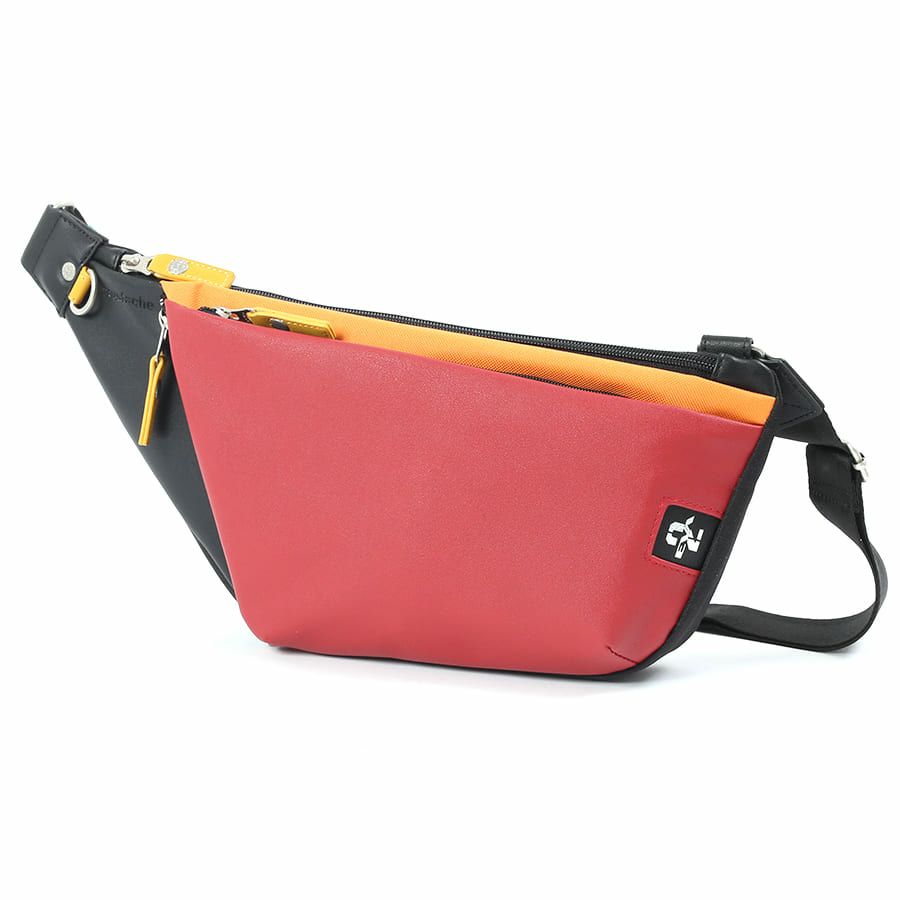 【エヴァンゲリオンコラボ】 MOUSTACHE ボディバッグ 合皮×ポリエステル JEZ-4486