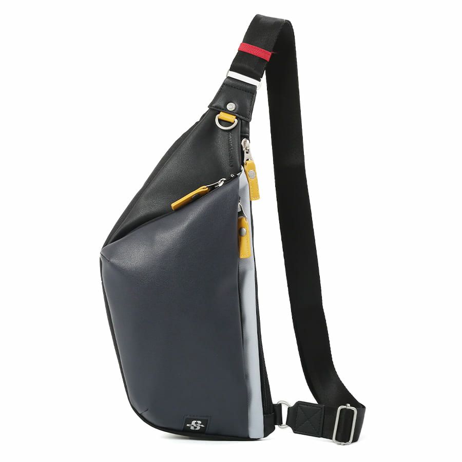 【エヴァンゲリオンコラボ】 MOUSTACHE ボディバッグ 合皮×ポリエステル JEZ-4486