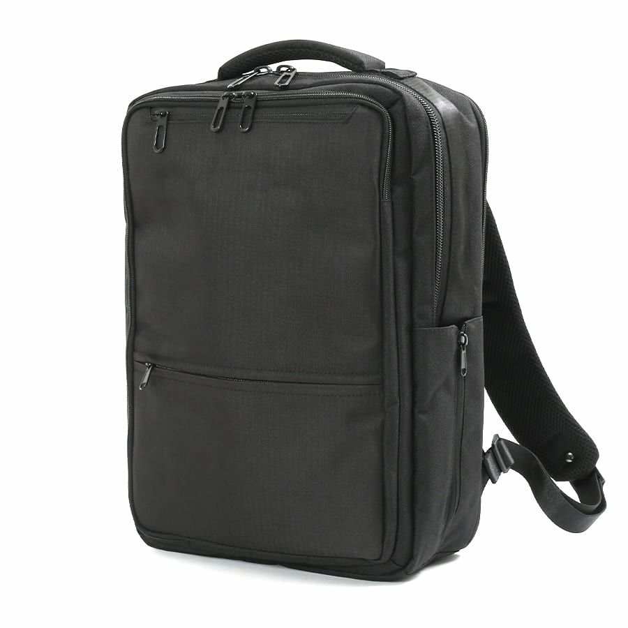 moustache on time 3層ビジネスリュック ヘリンボーンポリ×杢調ポリ MHB-2781