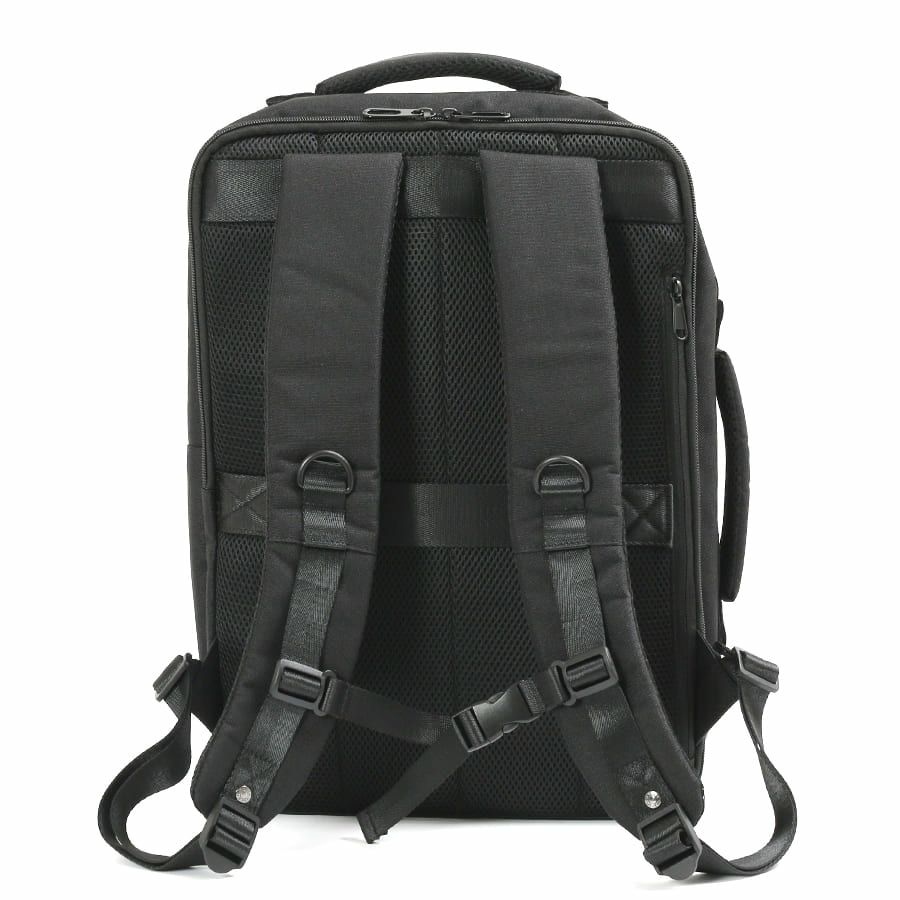 moustache on time 3層ビジネスリュック ヘリンボーンポリ×杢調ポリ MHB-2781