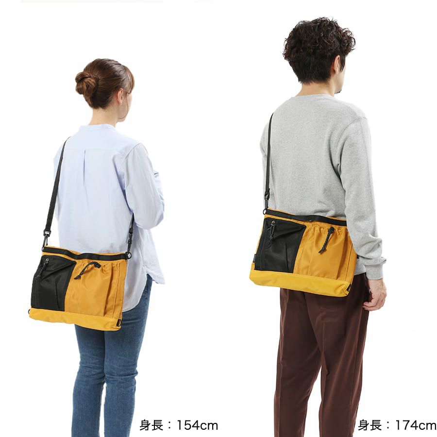 MOUSTACHE 3wayサコッシュ ポリエステル BSC-4716