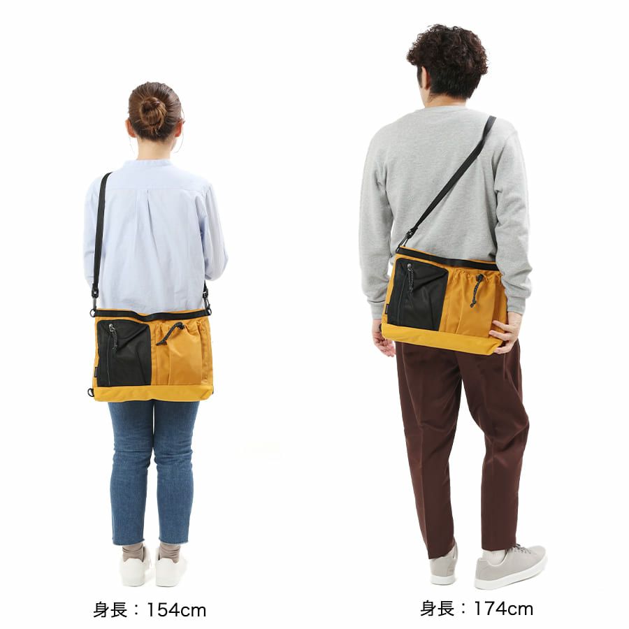 MOUSTACHE 3wayサコッシュ ポリエステル BSC-4716