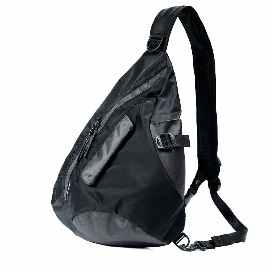 MOUSTACHE スリングバッグ 210Dヘビーツイルナイロン×ポリエステル JNZ-4949