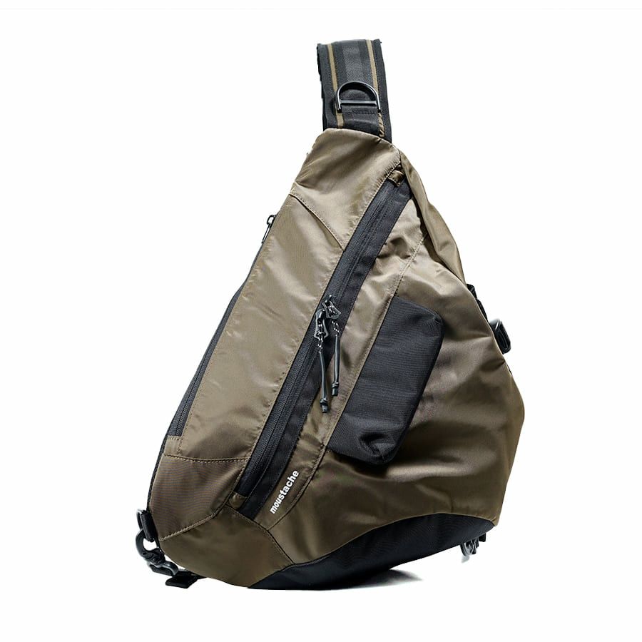MOUSTACHE スリングバッグ 210Dヘビーツイルナイロン×ポリエステル JNZ-4949