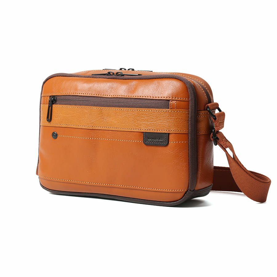 【WEB限定】 DOUBLES ショルダーバッグ(S) 牛革 BZN-7025N