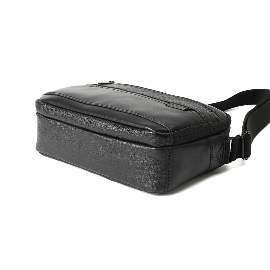 【WEB限定】 DOUBLES ショルダーバッグ(S) 牛革 BZN-7025N