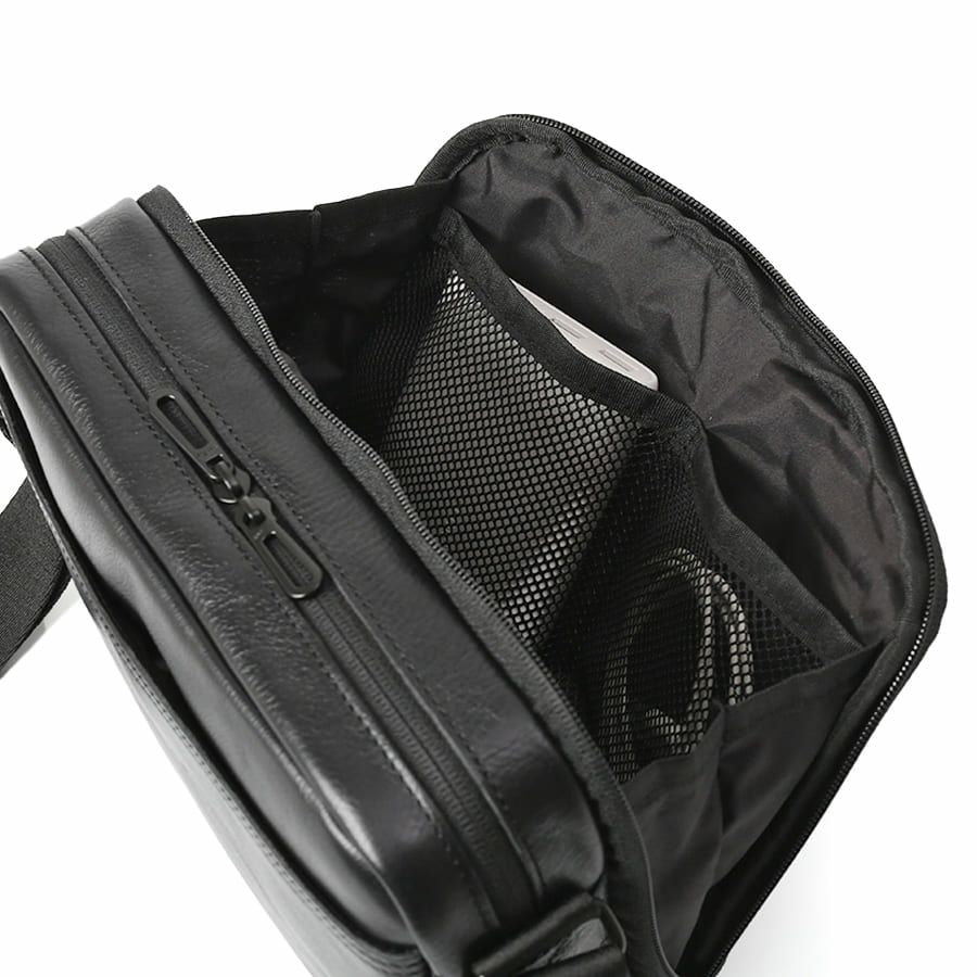 【WEB限定】 DOUBLES ショルダーバッグ(S) 牛革 BZN-7025N