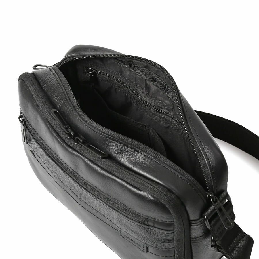 【WEB限定】 DOUBLES ショルダーバッグ(S) 牛革 BZN-7025N