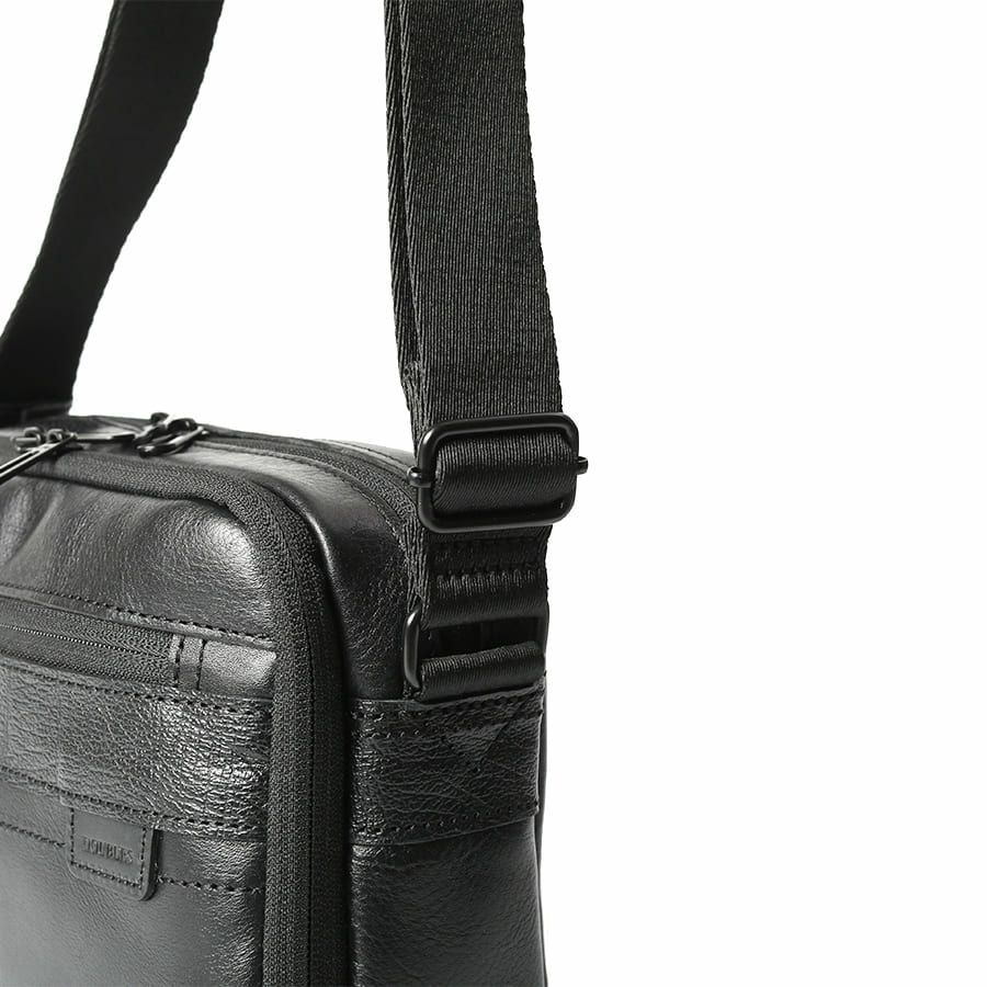 【WEB限定】 DOUBLES ショルダーバッグ(S) 牛革 BZN-7025N